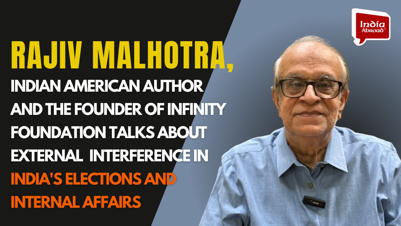 Rajiv Malhotra, Indian American author and the founder of Infinity Foundation talks about India's elections, external interference and 10 years of Modi Government
